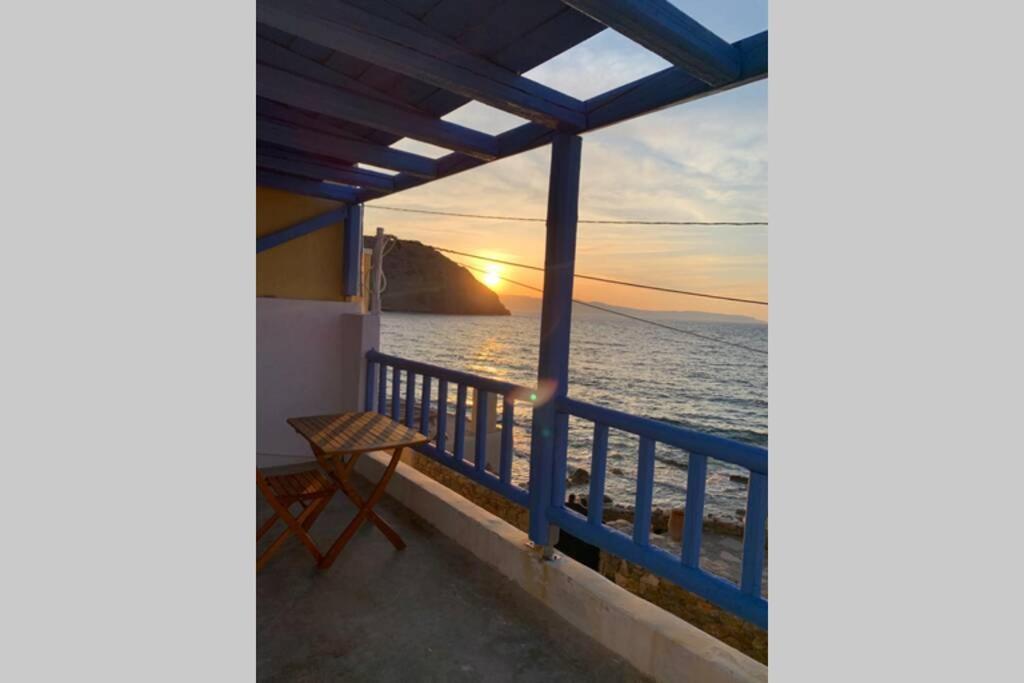 Romantic House 6 Steps From The Sea Mochlos Esterno foto