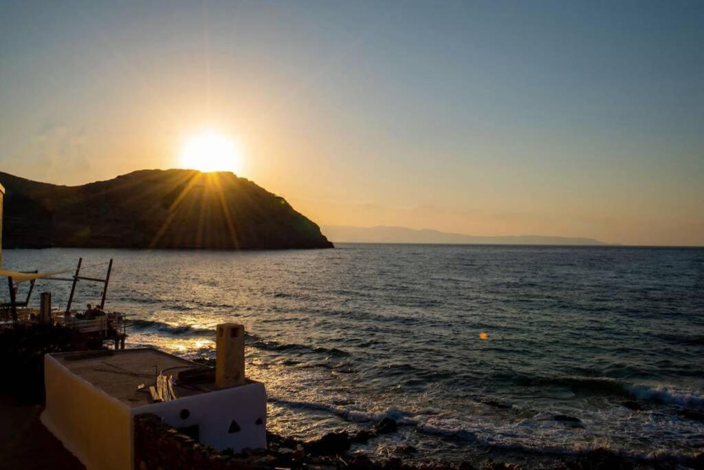Romantic House 6 Steps From The Sea Mochlos Esterno foto