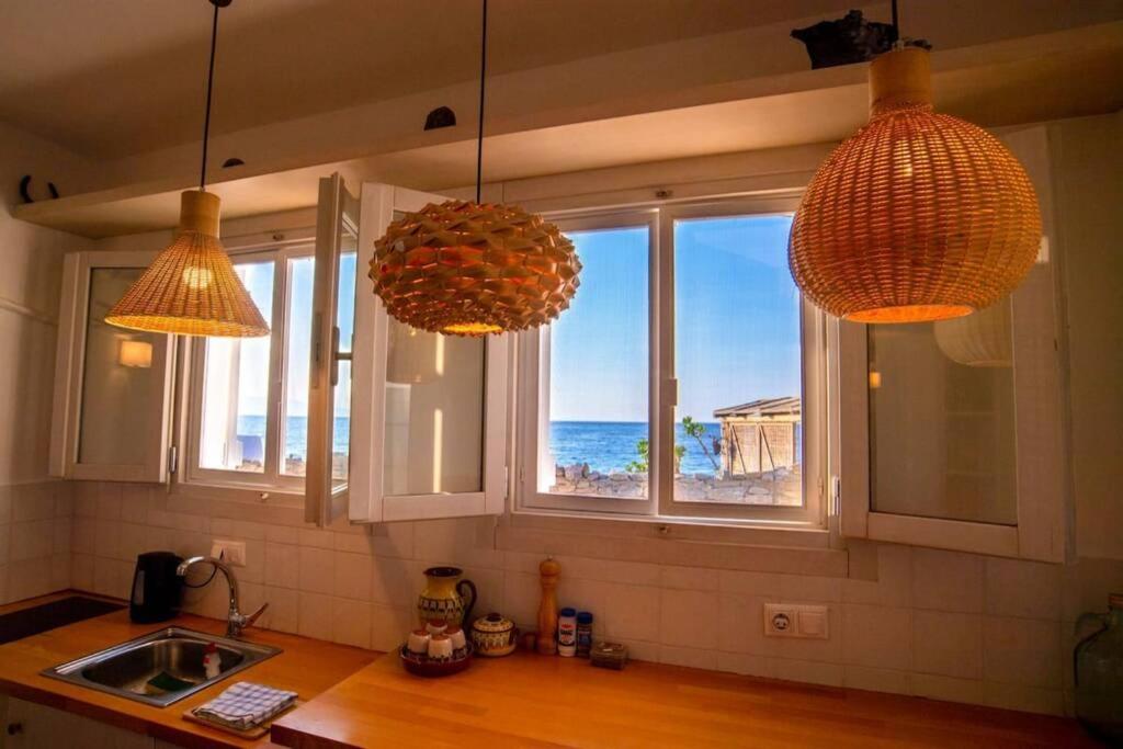 Romantic House 6 Steps From The Sea Mochlos Esterno foto